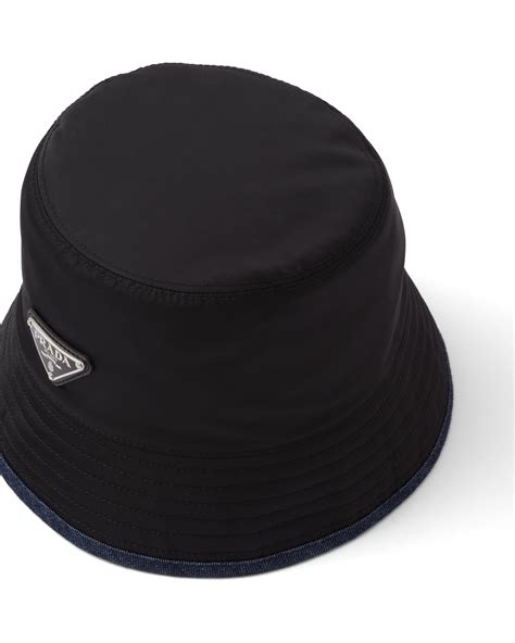 Cappello da pescatore di Prada in Nero 